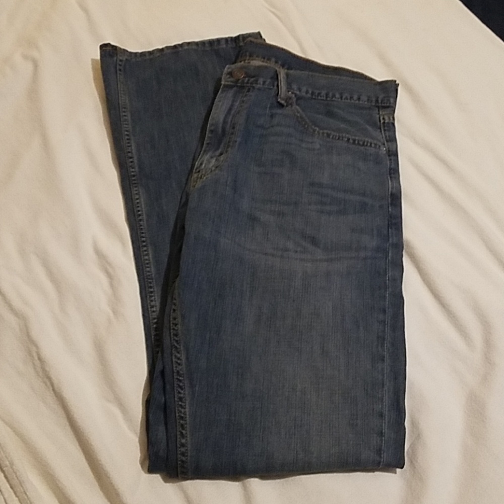 Mens Levi's 527 36/36 Botton Zip Fly